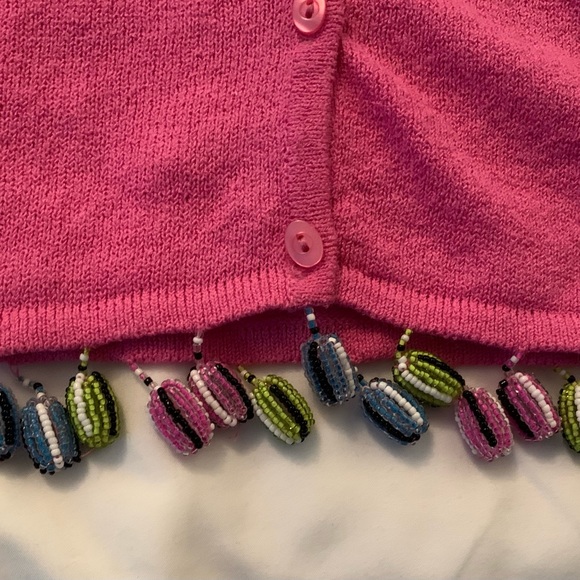 Design Options by Philip & Jane Gordon pink cardigan….EUC!! - Picture 4 of 8